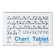 Pacon Corporation Chart Tablets w/Cursive Cover, Ruled, White