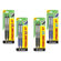 Pilot Pen Corporation of America Rollerball Pen,Retract.,Extra Fine Pt.,2/PK,Black Barrel/Ink
