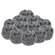 Premiere Pads Stainless Steel Scrubber, 2 1/2 x 2 3/4, Steel Gray, 12/Carton                                                               