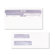 Quality Park Products Reveal-N-Seal Double Window Check Envelope, Self-Adhesive, White, 500/box