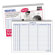Rediform Office Products Log Book For Visitors, 1000 Entries, 50 Pages, 11"x8-1/2", White