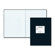 Rediform Office Products Lab Notebook, 5x5 Squad, 60 Sheets , 11"x8-1/2", Black Cover/White Paper