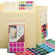 Smead Manufacturing Company Alpha-Z Color-Coded Second Letter Labels, Letter A, 100/Pack, Letter R, Purple