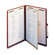 Smead Manufacturing Company Folders, Legal, 1 Partition, 2" Expansion, Legal, Red