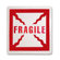 Tatco Shipping Label, Fragile, 500 per Roll, Red