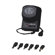 Tatco Universal AC/DC Adapter, 6V, 3"x2"x4", Black