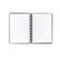 Tops Business Forms Black/Burgundy Leatherette Notebook, College Rule, 8-1/4 x 5-7/8, 96-Sheet                                                   