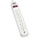 Tripp Lite Surge Suppressor, 6 Outlets, 4ft Cord, 750 Joules