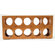 Lipper International 5 Bottle Wall Mounted Wine Rack