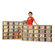 Young Time 25 Tray Storage Cubbie with Clear Trays