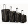 Rockland Polo Equipment 4 Piece Upright Luggage Set