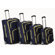 Rockland Polo Equipment 4 Piece Upright Luggage Set