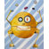 CiCi Art Factory Patchwork Mitmit Loves Donuts Robot Canvas Print by Liz Clay