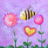 CiCi Art Factory Patchwork I'm Bring Home Paper Print by Liz Clay