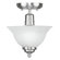 Livex Lighting North Port 1 Light Semi Flush Mount