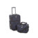 Traveler's Choice Amsterdam 2 Piece Carry-On Luggage Set