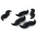 Kikkerland Mustache Erasers (Set of 2)