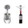 Kikkerland Day of the Dead Corkscrew