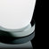 Kundalini Gherkin Table Lamp in White