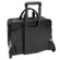 McKlein USA P Series Clinton Leather 17" Detachable - Wheeled Laptop Case in Black