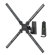 Level Mount Full Motion Mount with 6.5" Extension  For Flat Screen TV's (10" - 40" Screens)