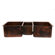 Premier Copper Products 42" Copper Hammered Triple Bowl Kitchen Sink in Oil Rubbed Bronze