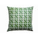 Balanced Design Hand Printed Canvas Shade Check Pillow