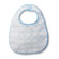 Swaddle Designs Baby Blue Bib Set