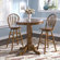 Liberty Furniture Nostalgia Casual Dining 3 Piece Round Pub Table Set with Arrow Back Barstools in Medium Oak