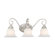 Vaxcel Picasso  Vanity Light in Brushed Nickel