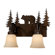 Vaxcel Bozeman Two Light Vanity Light in Burnished Bronze