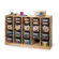 Whitney Brothers Clear Tote-Tray Single Storage Cabinet