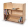 Whitney Brothers Two Sided Mobile Library Cart