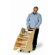 Whitney Brothers 19" H Mobile Book Carrier