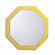 Whitney Brothers Framed Hexagon Mirror
