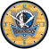 Wincraft, Inc. NBA 12.75" Round Clock - Minnesota Timberwolves