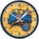 Wincraft, Inc. NBA 12.75" Round Clock - Minnesota Timberwolves