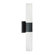 Nuvo Lighting Link 21" x 4.5"  Tube Wall Sconce in Textured Black