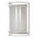 Nuvo Lighting  Rectangle Wall Sconce in Semi Gloss White