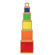 Guidecraft Stacking Rainbow Pyramid
