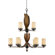 Varaluz Recycled Aizen 9 Light Chandelier