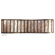 Varaluz Affinity Sustainable Shell Three Bath Light in New Bronze