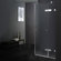 Vigo 24" Pivot Door Swing Frameless Shower Enclosure with Base