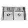 Vigo 29" x 20" Undermount Double Bowl Kitchen Sink with Faucet and Soap Dispenser in Satin