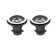 Vigo 29" x 20" Undermount Double Bowl Kitchen Sink with Faucet and Soap Dispenser in Satin