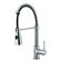 Vigo Modern One Handle Single Hole Pull Out Spiral Bar Faucet