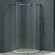 Vigo Frameless Round Neo-Angle Shower Door