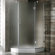 Vigo Neo-Angle Door Frameless Shower Enclosure with Base