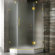 Vigo Neo-Angle Door Frameless Shower Enclosure with Base