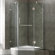Vigo Frameless Clear Neo-Angle Door Shower Enclosure with Low-Profile Base